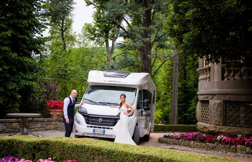 A honeymoon with a difference
